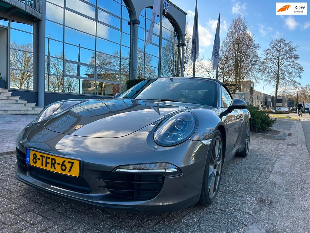 Porsche 911 Cabrio 3.4 Carrera aut/sport chrono/20 inch, Auto's, Porsche, Automaat, Euro 5, Achterwielaandrijving, Gebruikt