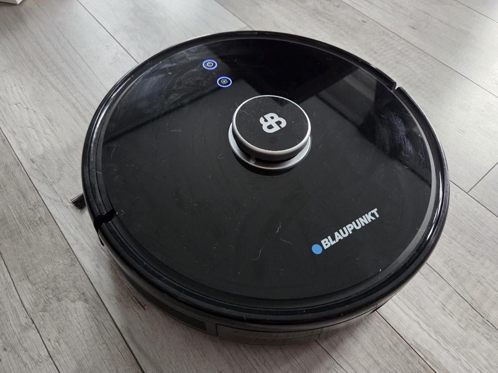 Blaupunkt Bluebot Xtreme + dweilaccessoires +filters+borstel, Ophalen of Verzenden, Zo goed als nieuw, Robotstofzuiger, Minder dan 1200 watt