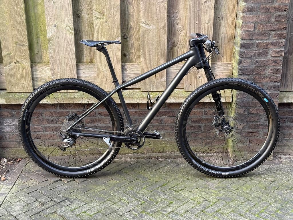 Cannondale Black Inc. - Medium - XTR - Enve - Carbon - Lefty, Overige merken, Gebruikt, Hardtail, 49 tot 53 cm