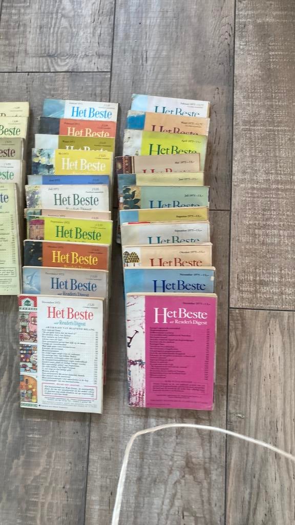 Te koop: 34 boekjes Het  Beste uit Reader’s Digest, Ophalen, Gelezen