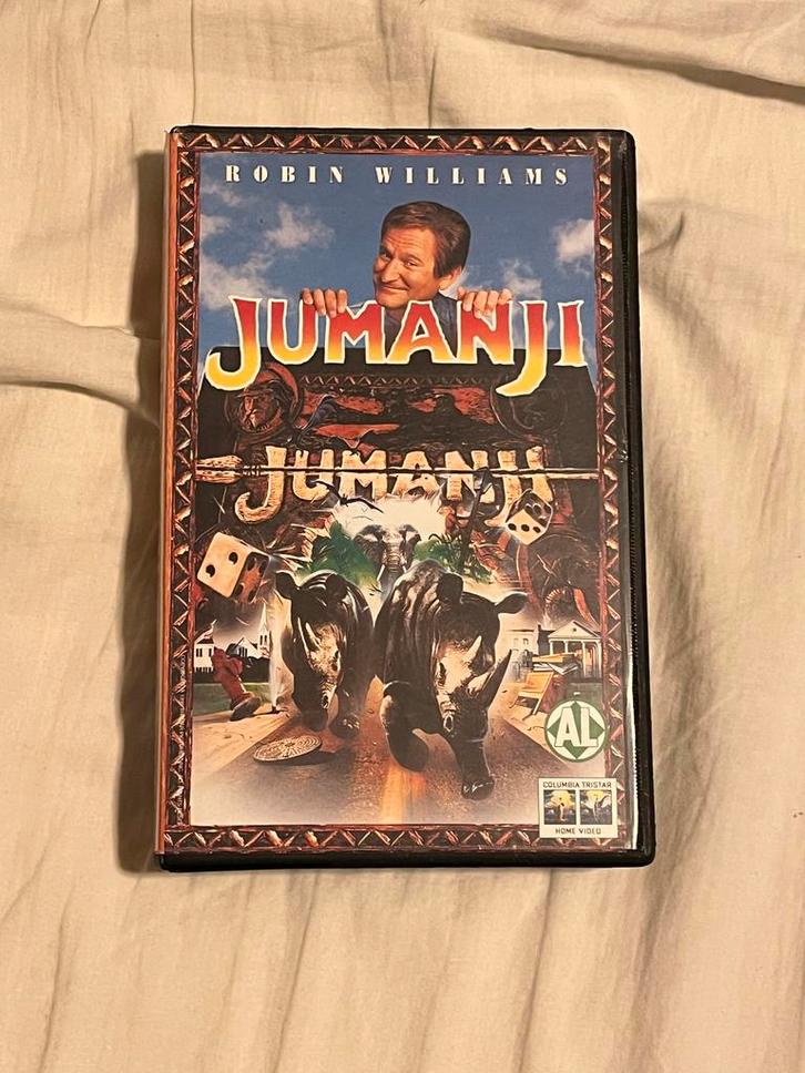 Jumanji VHS - Robin Williams Klassieker, Cd's en Dvd's, VHS | Film, Gebruikt, Actie en Avontuur, Vanaf 6 jaar, Ophalen of Verzenden