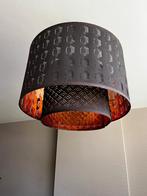 IKEA NYMÖ lampenkap – zwart met koper (set), Ophalen, Gebruikt, 25 tot 50 cm, Rond