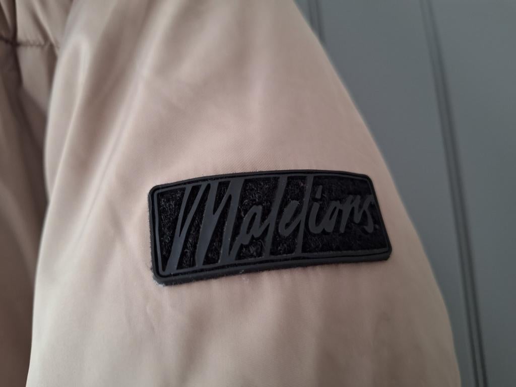 Malelions winterjas maat S, Ophalen of Verzenden, Zo goed als nieuw, Beige