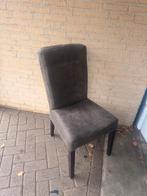 Leren eetkamerstoelen, Ophalen, Bruin, Leer, Zo goed als nieuw