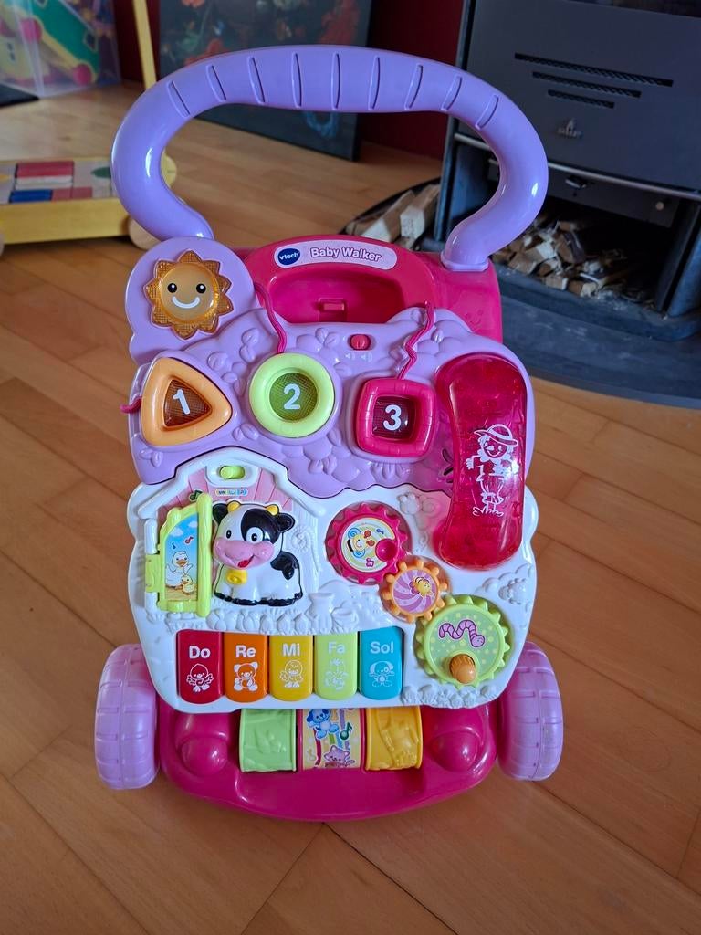 VTech Baby Walker roze loopwagen, Kinderen en Baby's, Speelgoed | Vtech, Ophalen