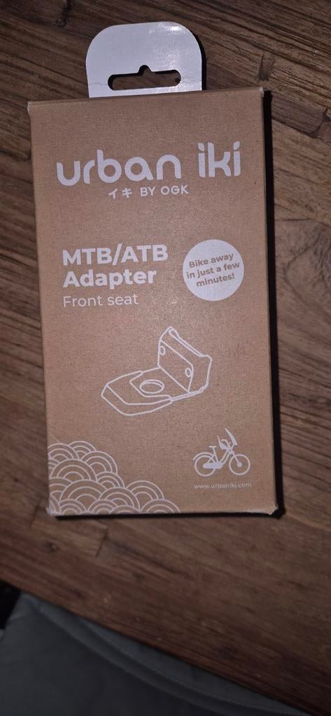 Urban Iki MTB/ATB Adapter voor voorzitje, Fietsen en Brommers, Fietsaccessoires | Fietsstoeltjes, Ophalen of Verzenden, Nieuw