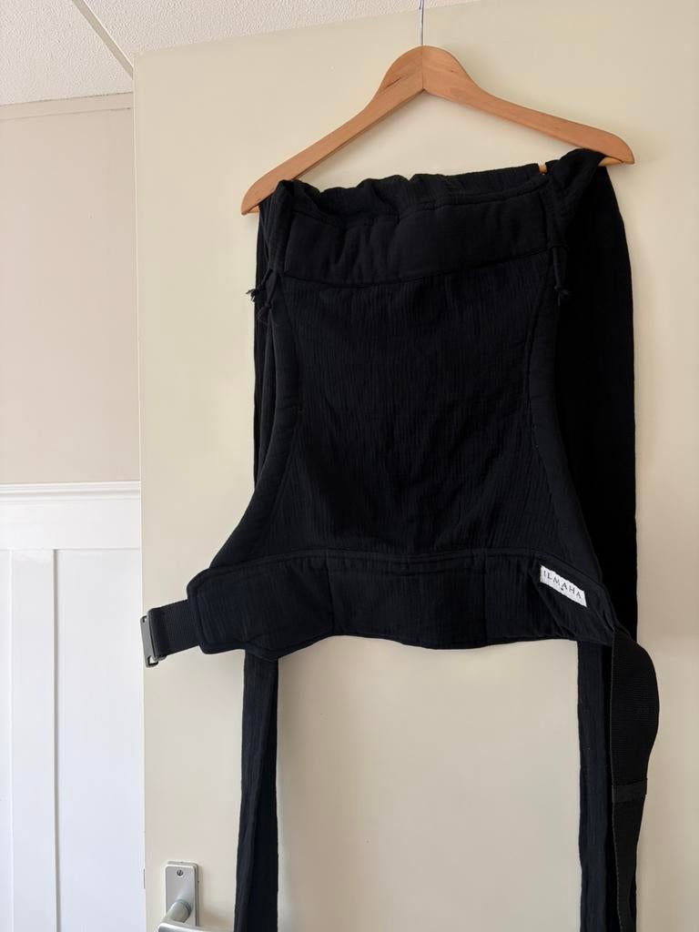 Ilmaha draagzak Mei tai zwart, Ophalen of Verzenden, Nieuw, Draagzak, Overige merken