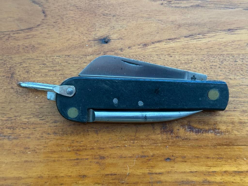 Belgisch Marine zakmes - Force Navale Zeemacht KM jack knife, Verzamelen, Ophalen, Marine, Overige gebieden, Mes of Dolk