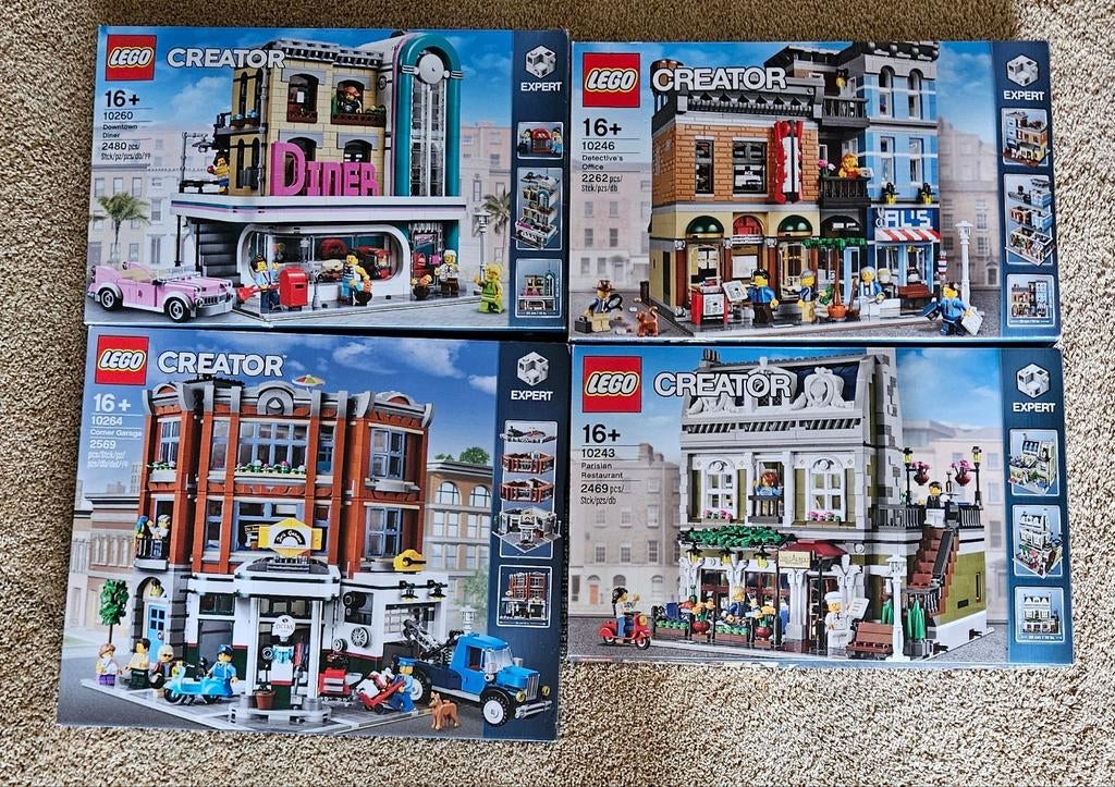 Lego Creator Expert Modular Buildings set, Ophalen of Verzenden, Zo goed als nieuw
