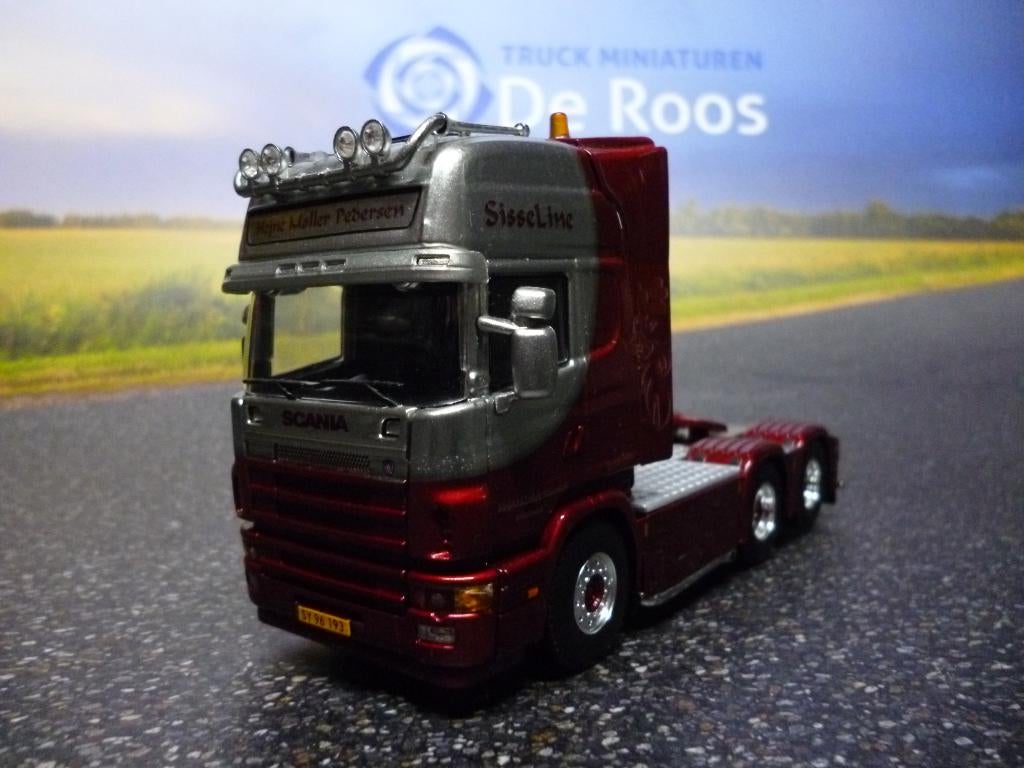 WSI Scania R4 Hejne Muller Pedersen, Hobby en Vrije tijd, Modelauto's | 1:50, Ophalen of Verzenden, Nieuw, Bus of Vrachtwagen