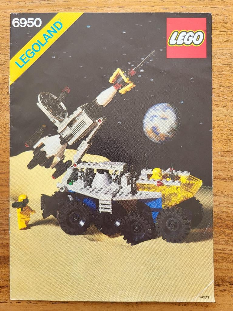 Lego Space - Mobile Rocket Transport - 6950, Gebruikt, Lego, Compleet, Ophalen of Verzenden