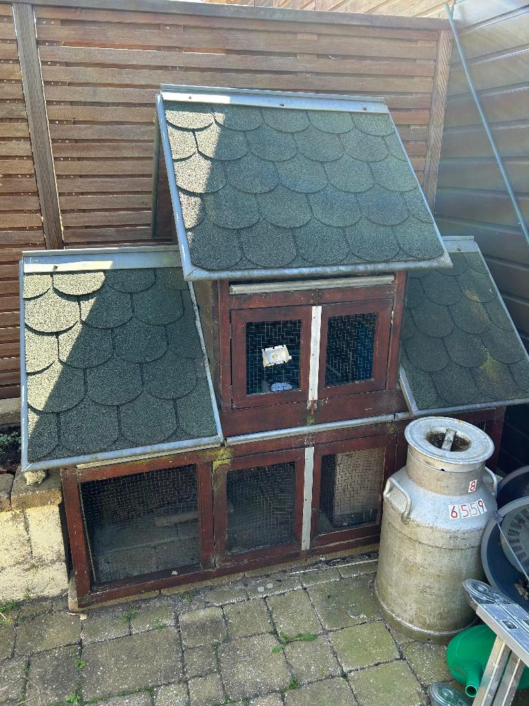 Konijnenhok, Ophalen, Konijn, 90 cm of meer, Hok