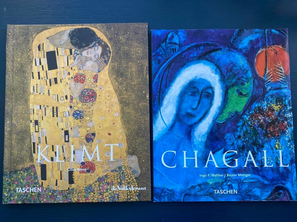 Boeken: Klimt en Chagall, Boeken, Ophalen of Verzenden, Gelezen, Schilder- en Tekenkunst