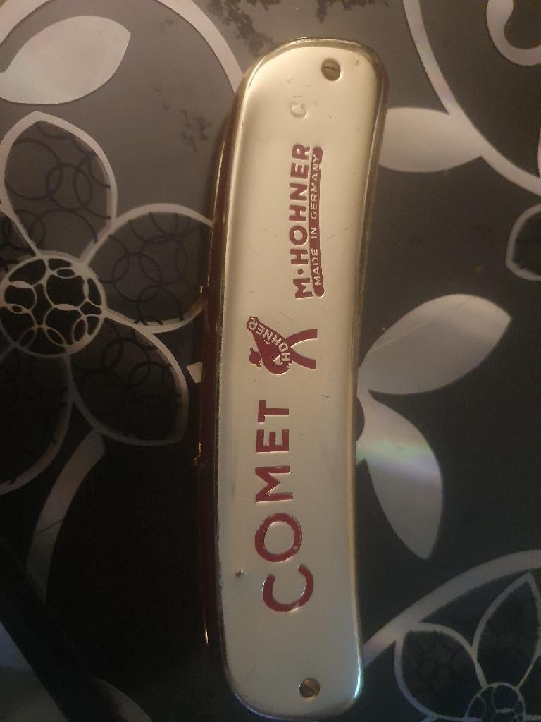 M.Hohner Comet, Muziek en Instrumenten, Blaasinstrumenten | Mondharmonica's, Ophalen of Verzenden, Gebruikt