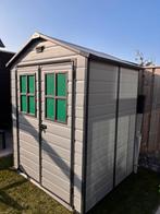 Keter Manor 65 kunststof tuinhuis 2 stuks, Tuin en Terras, Tuinhuizen, Kunststof, Gebruikt, Tuinhuis, Minder dan 200 cm