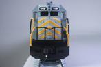 Diesellocomotief SD 60, grijs/geel, DCC-digitaal, KCS, Overige merken, Nieuw, Ophalen of Verzenden, Gelijkstroom