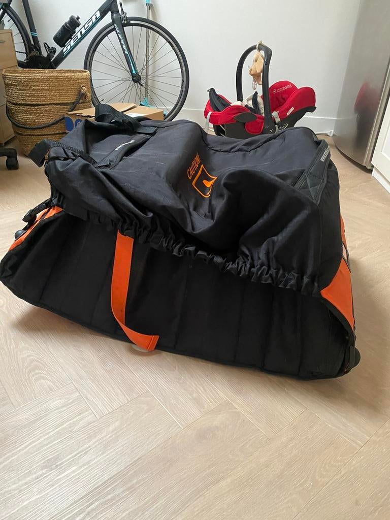 Stokke prampack, Ophalen, Zo goed als nieuw, Zwart, 30 cm of meer