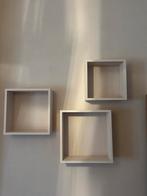 Set van 3 roze  kubus wandplanken, Ophalen, Zo goed als nieuw