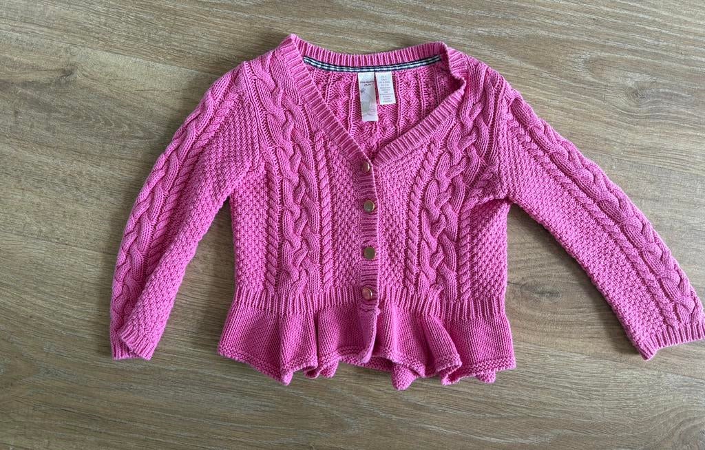 Mooi vestje Strawberry Faire katoen maat 110, Ophalen of Verzenden, Zo goed als nieuw, Meisje, Trui of Vest