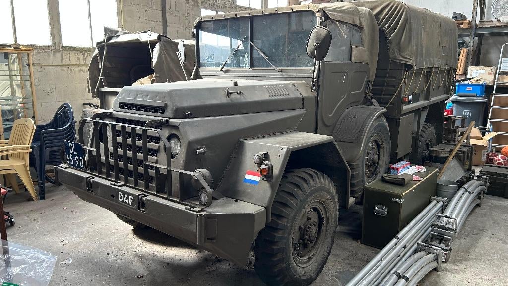 DAF YA 126 + Radiobak, Ophalen, Landmacht, Nederland, Overige typen