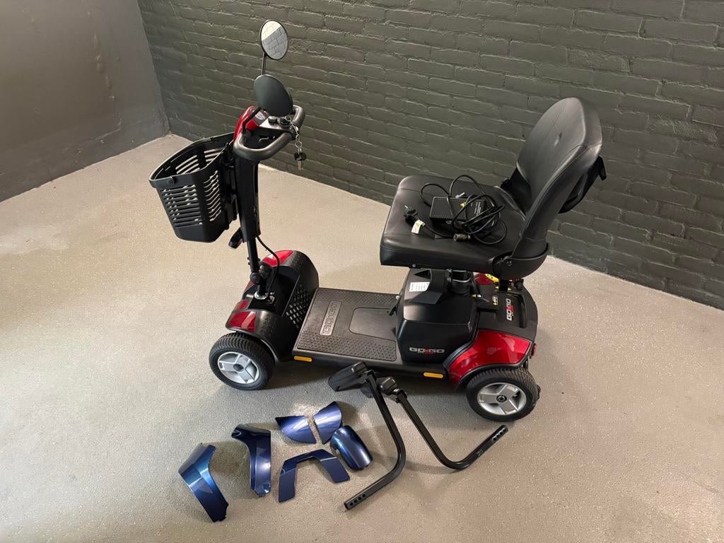 Scootmobiel GoGo Elite Sport, Ophalen, Zo goed als nieuw, 16 t/m 25 km, 10 km/u of minder