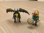 Playmobil stoere ridder met draak., Kinderen en Baby's, Speelgoed | Playmobil, Ophalen of Verzenden, Zo goed als nieuw