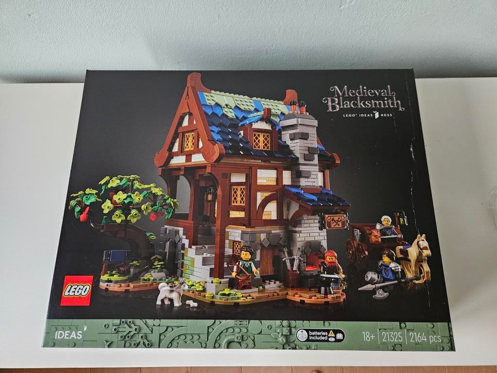 Nieuw lego 21325 | middeleeuwse smid | ongeopend & verzegeld, Kinderen en Baby's, Speelgoed | Duplo en Lego, Ophalen of Verzenden