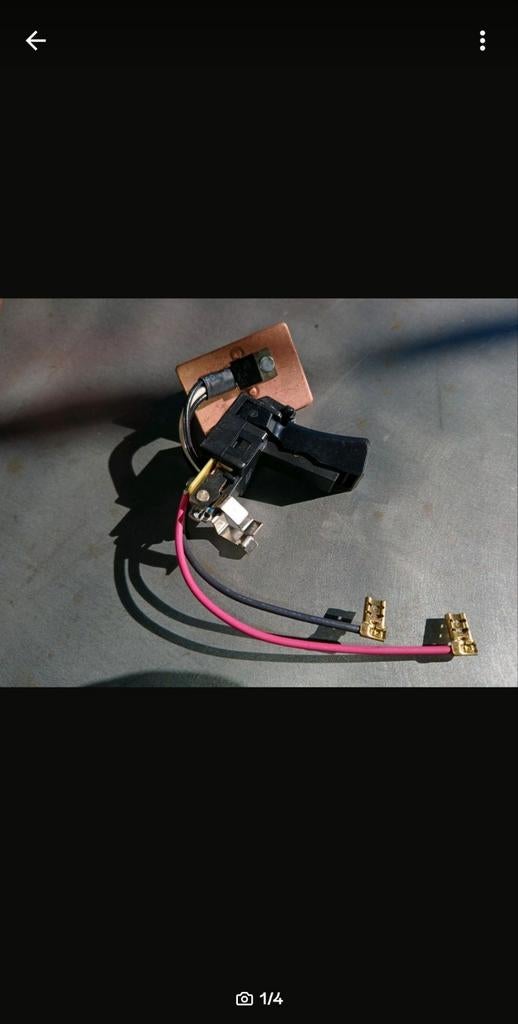 Schakelaar Makita 531079-5, Ophalen of Verzenden, Nieuw, Boor- en Schroefmachine