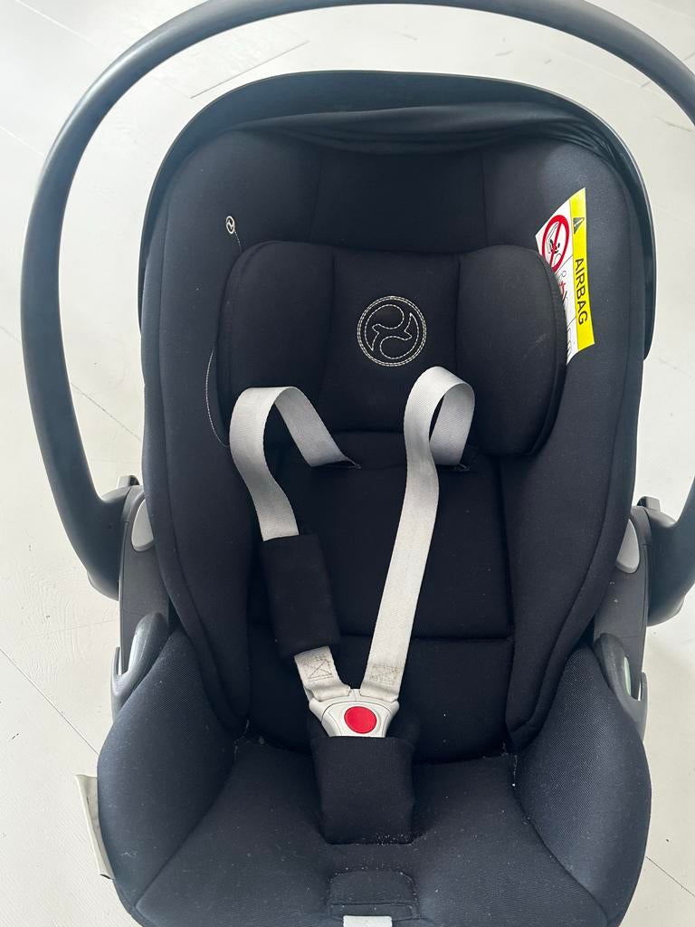 Cybex Aton 5 autostoel - Zwart, Kinderen en Baby's, Autostoeltjes, Zijbescherming, 0 t/m 13 kg, Ophalen, Overige merken