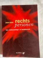 Rechtspersonen incl. ondernemings- en handelsrecht, Boeken, Ophalen of Verzenden, Gamma, Zo goed als nieuw, HBO