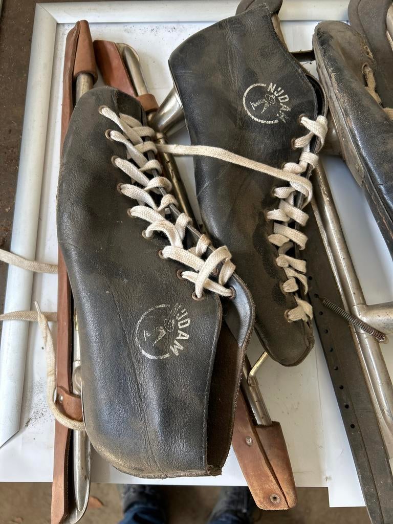 Vintage Nijdam Noren Schaatsen - Maat onbekend, Sport en Fitness, Schaatsen, Ophalen of Verzenden, Gebruikt, Noren, Nijdam