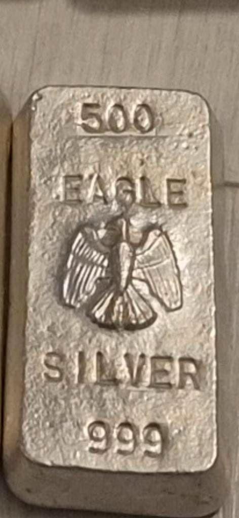 500 gram Eagle zilverbaar .999, Postzegels en Munten, Edelmetalen en Baren, Ophalen of Verzenden, Zilver