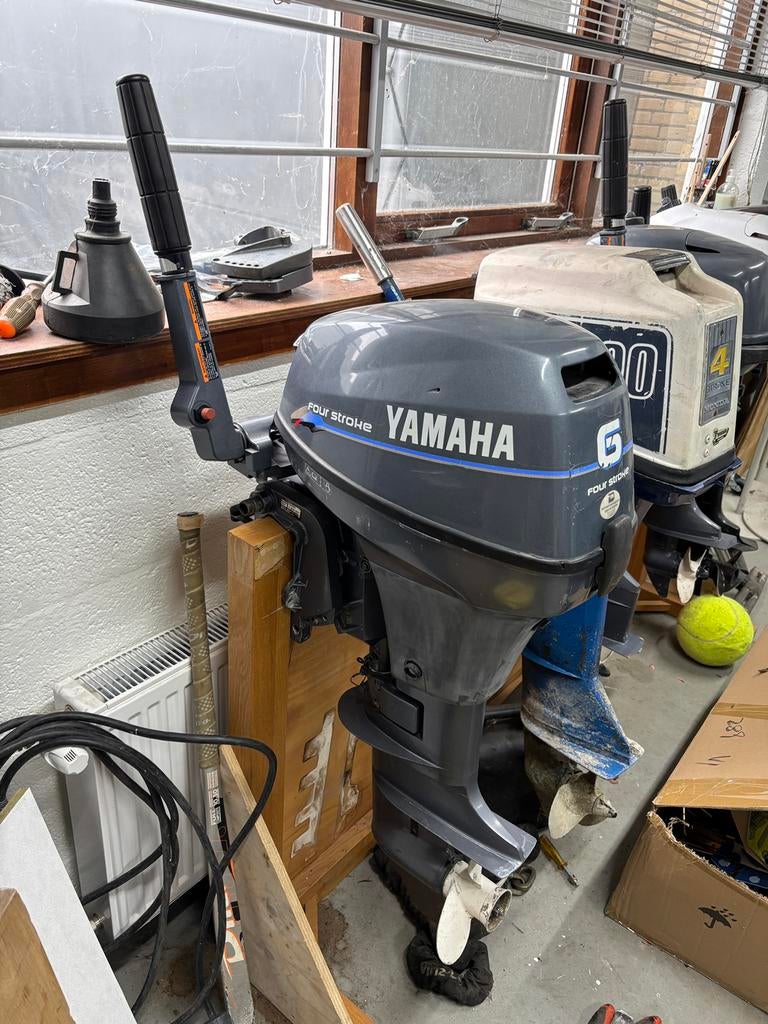 Yamaha, Honda, Mercury, Nimarine buitenboord motoren, Ophalen, Gebruikt, 5 tot 10 pk, Viertaktmotor
