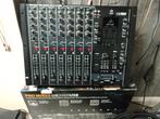 Behringer mengpaneel, Ophalen of Verzenden, Zo goed als nieuw, 5 tot 10 kanalen, Microfooningang