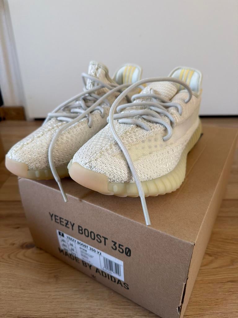YEEZY BOOST 350 V2 Light - Maat 44 2/3 - Ongedragen, Kleding | Heren, Schoenen, Ophalen of Verzenden, Nieuw, Overige kleuren, Sneakers of Gympen