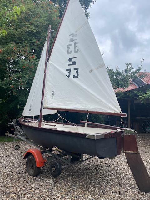 Zeilen zeilbootje,diverse zeilspullen, Saiter zeiljol, Ophalen, Gebruikt, 3 tot 6 meter, Minder dan 15 m²