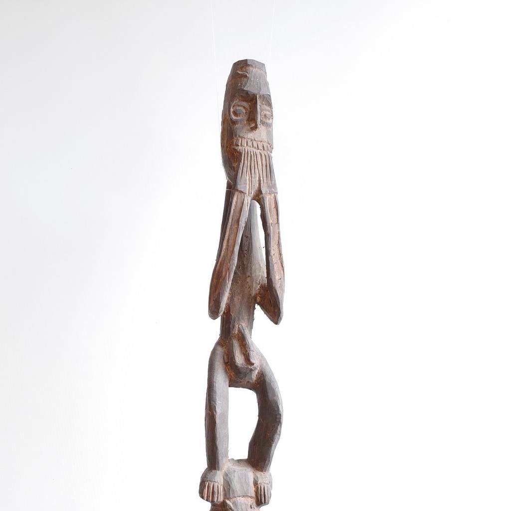 Asmat dubbelbeeld Jac Hoogerbrugge, Antiek en Kunst, Ophalen of Verzenden