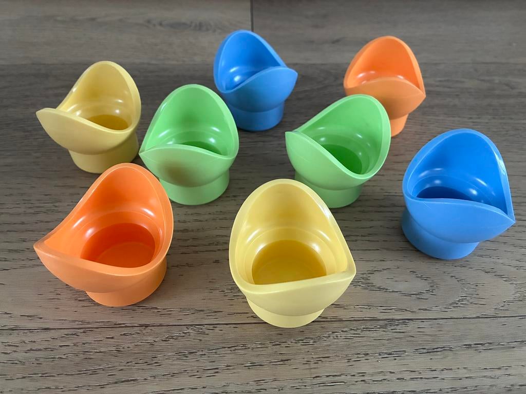 Tupperware eierdopjes trendy pastel eierdop, Huis en Inrichting, Keuken | Tupperware, Ophalen of Verzenden, Nieuw, Overige typen