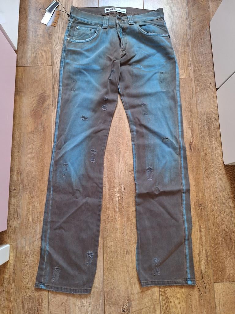 Heren jeans maat 31, Never without you, Blauw, Overige jeansmaten, Nieuw