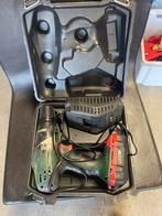 Parkside accuboormachine met oplader en koffer, Ophalen of Verzenden, Gebruikt, Boor- en Schroefmachine, Variabele snelheid
