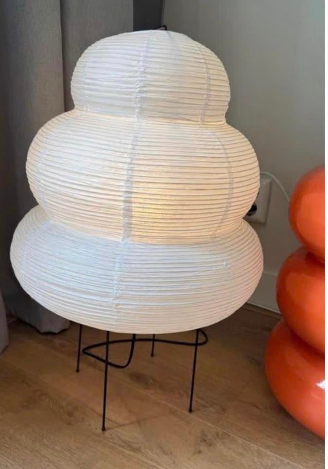 Prachtige Japanse Rijstpapier vloerlamp ( nieuw), Ophalen of Verzenden, Nieuw, 50 tot 75 cm