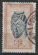Belgisch Congo 1948/1951 - Yvert 291 - Maskers/Beelden (ST), Ophalen, Overige landen, Gestempeld