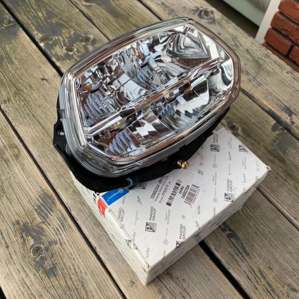 UITVERKOOP! LED koplamp Vespa Sprint origineel NIEUW, Info@jynkx.com, Jynkx, Nieuw, Ophalen of Verzenden