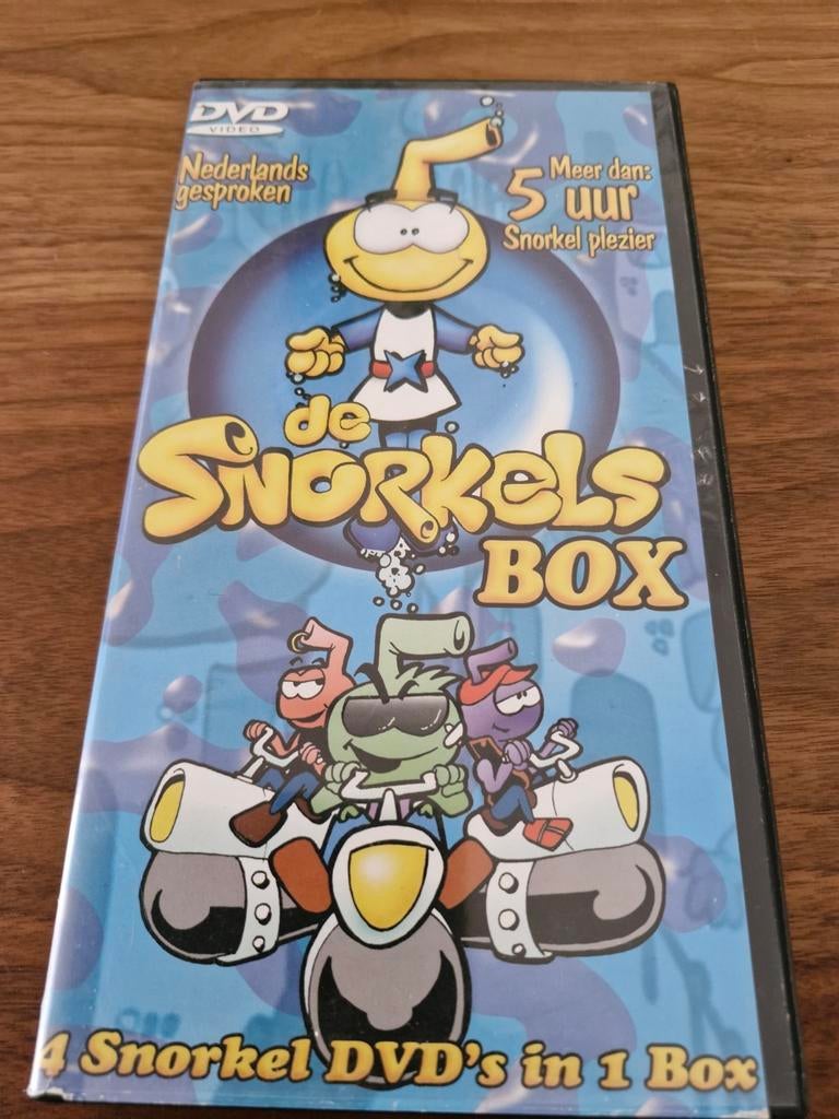 De Snorkels Box - 4 DVD's, Ophalen of Verzenden