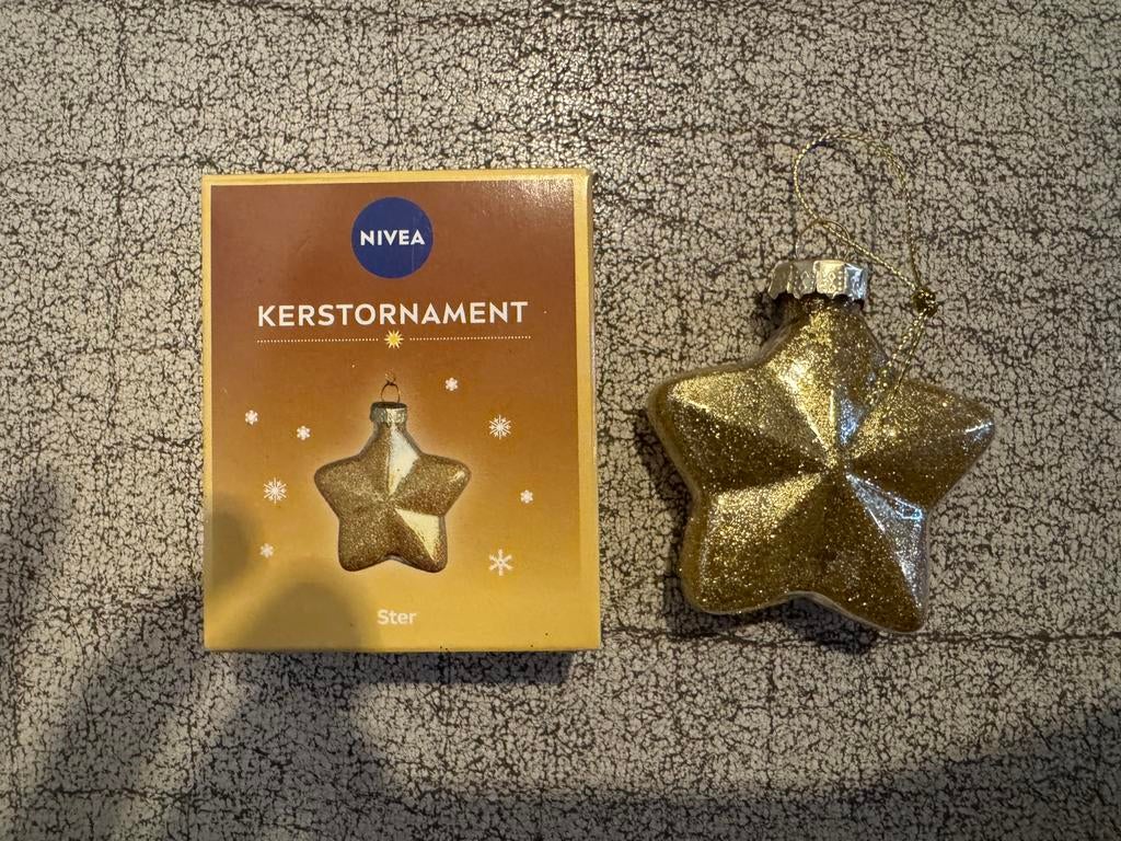 Nivea Ster Kerstbal, Ophalen of Verzenden, Zo goed als nieuw