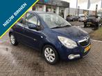 Opel Agila 1.0 Enjoy (bj 2009), Auto's, Opel, Gebruikt, 31 €/maand, Metallic lak, Blauw