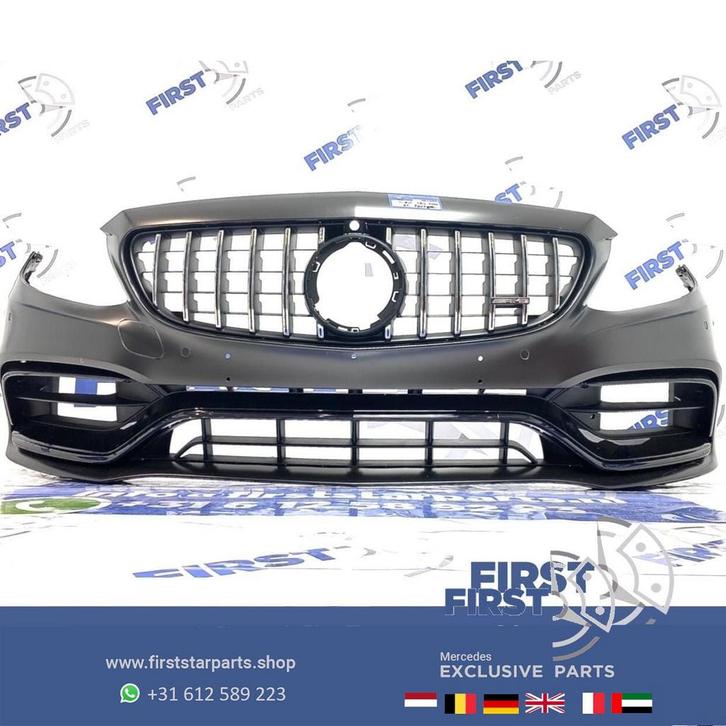 C205 C63 AMG FACELIFT VOORBUMPER COMPLEET Mercedes C Klasse, Auto-onderdelen, Carrosserie en Plaatwerk, Bumper, Mercedes-Benz
