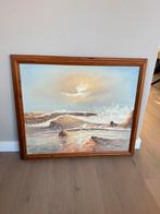 Schilderij van strand, Ophalen