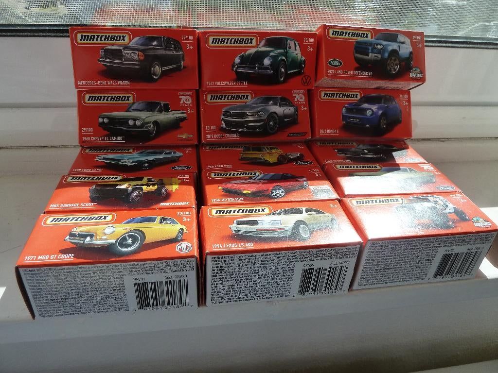 ,MATCHBOX >>MINT BOXED<<    15 X      ( 6.5 cm. groot), Ophalen of Verzenden, Nieuw, Auto