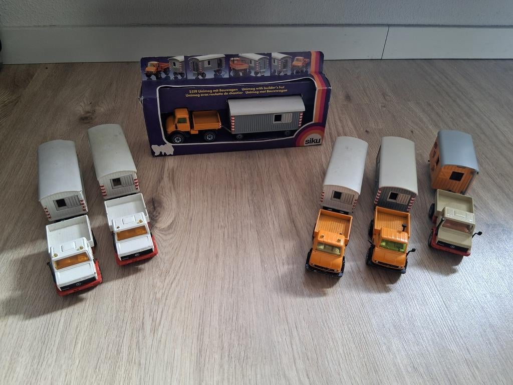 Unimog met bouwketen van heitkamp nieuw in doos, Ophalen of Verzenden